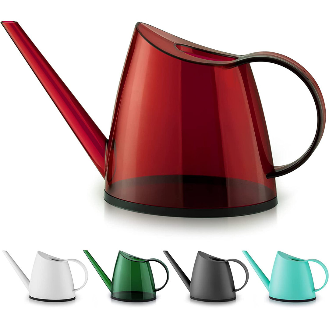 Zulay Home Watering Can for Indoor Plants, Translucent Small Watering Cans, Long Spout Water Can for Outdoor, 1/3 Gallon 1.4L 47oz Zulay Kitchen 