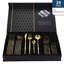 Ensemble de 24 pièces, ensemble de vaisselle en acier inoxydable, quatre pièces principales, boîte-cadeau pour couteau, fourchette et cuillère-536670069
