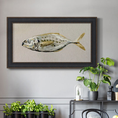 «Tassone Fresh Fish Study II», reproduction d'un seul cadre photo sur toile