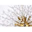 Luminaire suspendu sphérique unique avec détails en cristal-252581395-187904029-252581397