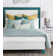 Twin Palms Coastal Rayon Geometric Shapes Comforter