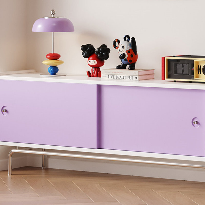Meuble télé Creative Minimalist, H 22,44 po x L 78,74 po x l 15,75 po
