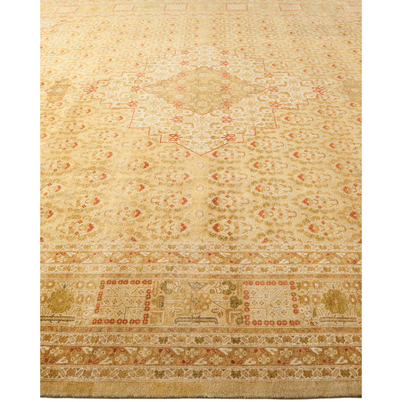 Classic One-of-a-Kind 9' 2" X 11' 9" Hand Knotted Area Rug