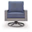 Chaise longue pivotante avec coussin Cogswell