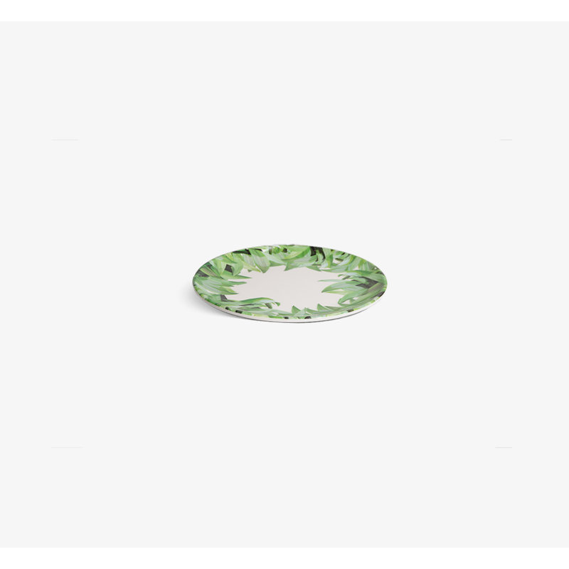 Bol Pura Vida, Floral, Vert/blanc