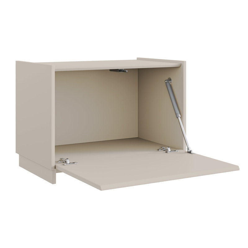 62cm W Solid Wood Bedside Table