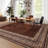 Washable Rugs for Living Room Abstract Area Rug Neutral Rugs Non Slip Carpet for Bedroom Nursery Dining Room Office Playroom-3121023-3121019