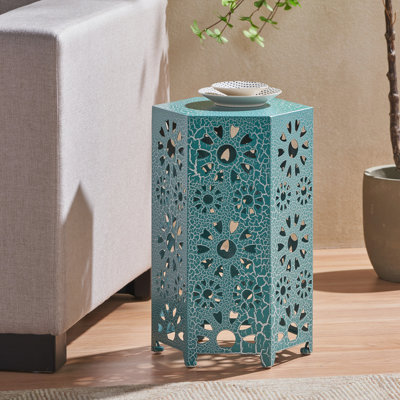Table d'appoint avec motif découpé Sunburst