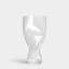 Squeeze Handcrafted Glass Table Vase-55085191-55085192