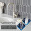 Robinet pour salle de bain à poignée simple avec drain en métal Parma-35943709