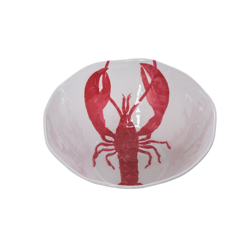 Melamine Serving Bowl Lobster