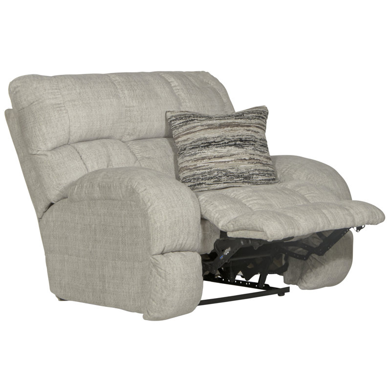Fauteuil inclinable standard Annaliisa, 100 % polyester beige, Manuel