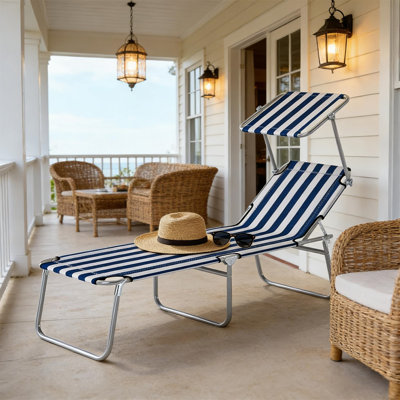 Fauteuil de bronzage pliant Modern