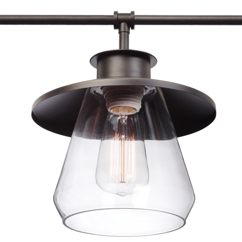 Benee 4 - Light Matte Black Kitchen Island Pendant