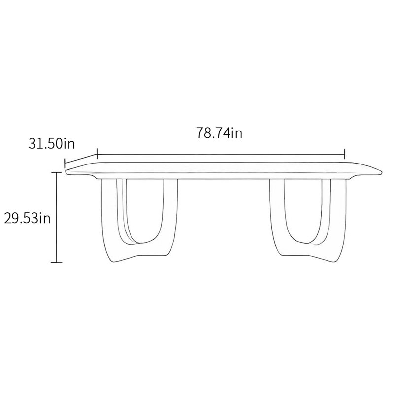 Ousainou, 29.53"H x 78.74"L x 31.5"W