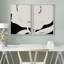 BAW noir et blanc, peinture, impression abstraite, décor, art minimaliste, impression géométrique sur toile, 2 pièces-92285589-92285590-119463629