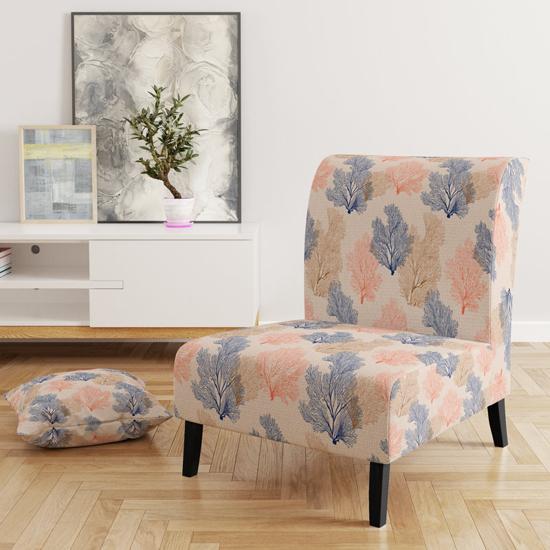 Fauteuil de chambre Abstract, Pantoufle sans accoudoirs