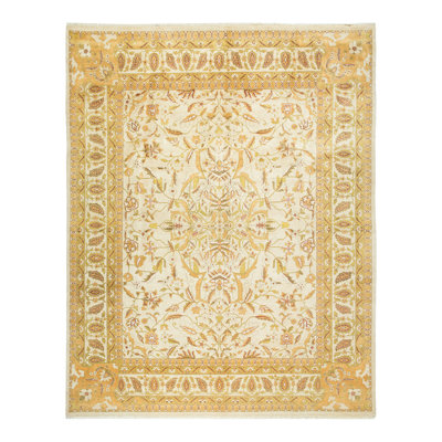 Keenan One-of-a-Kind 8' 1" X 10' 3" 2000s Wool Area Rug in Ivory