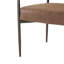 Ensemble de 2 chaises de salle à manger modernes avec similicuir et structure dorée-2096095207