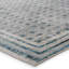 Phoebe Machine WashableGeometric Area Rug in Light Gray/Blue-1316590802