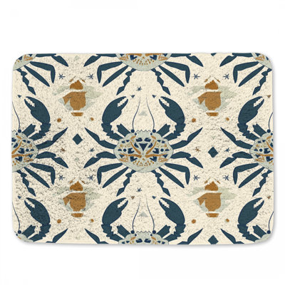 Tapis de bain en microfibre / microsuède