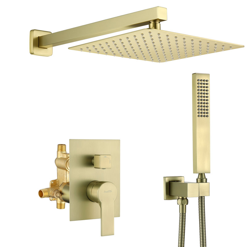 Pressure-Balanced (Temperature And Volume) All-In-One Kit with Rough in-Valve