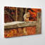 Squirrel Autumn Forest Photographic - Wrapped Canvas-19093502