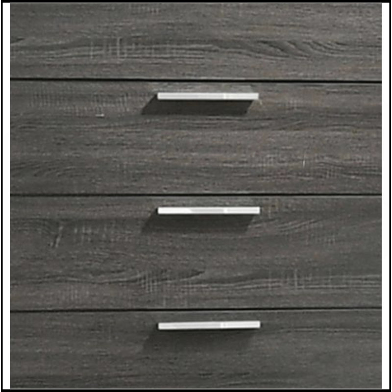 Lantha Grey Oak Finish Chest