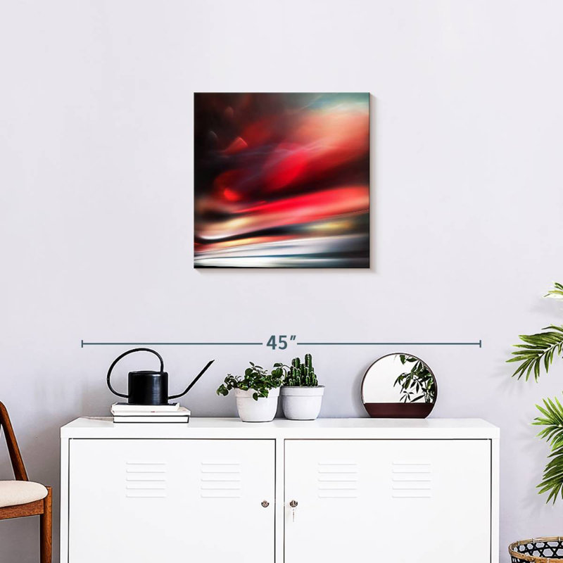 Avery Red, 20" H x 20" W