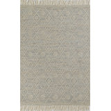 Boulder Geometric Area Rug in Beige