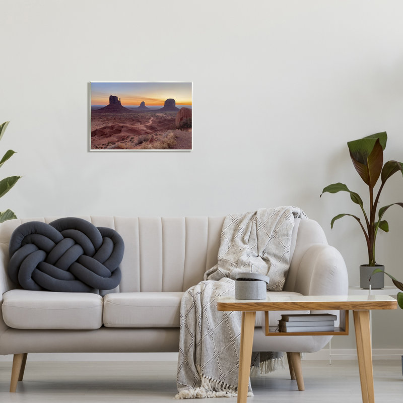 «Bb-321-Wood Canyon Buttes Landscape On MDF» par Steve Toole, impression, H 13 po x l 19 po x P 0,5 po