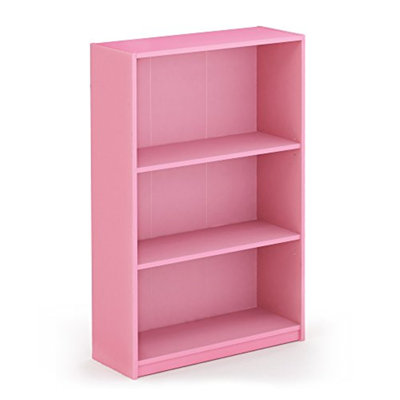  Jaya Simple Home Shelf Bookcase - Tier:3 Tier