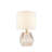 Bella Geometric Glass Table Lamp