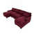 Chenille rouge Claret est en rupture de stock
