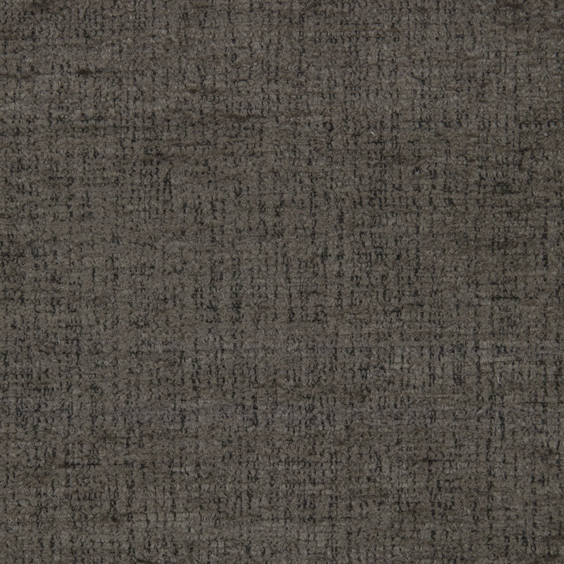 Ensemble de salon en tissu chenille transitionnel 3 pièces avec assise moelleuse Emilio, Brun