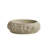Luna 18'' Bathroom Sink, Irregular Oval Resin Vessel Basin With Stone Pattern, Artistic Style Sink, No Faucet, Beige Color 