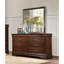 Commode avec finition cerisier pour chambre à coucher classique