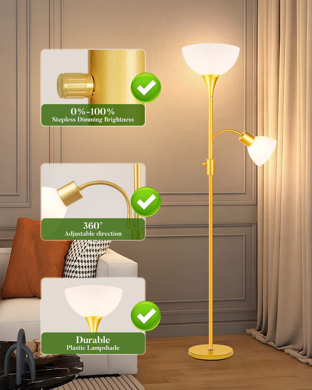 Lampe sur pied Malikaih 62