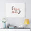 Bless Our Home - Wrapped Canvas Print