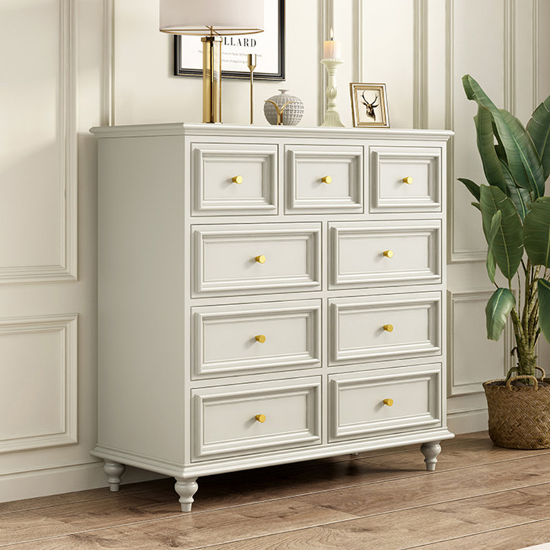 Armoire d'appoint en bois manufacturé blanc, H 39,37 po x l 39,37 po x P 13,78 po