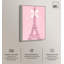 Impression sur toile «Pink Glam Paris Love» par -2116379314-2116379319