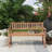 Glyndon Solid Wood Acacia Outdoor Bench