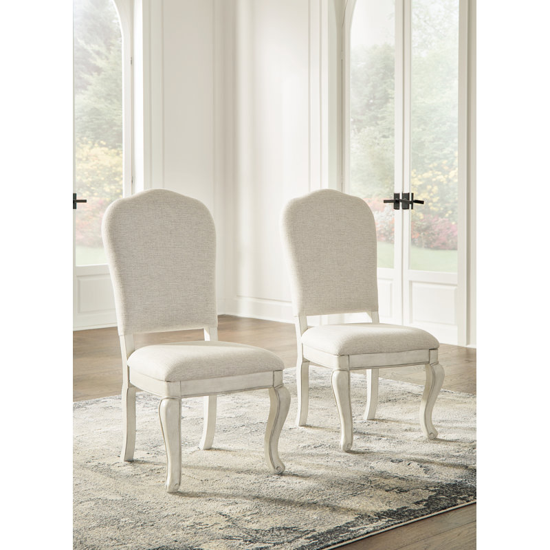 Anaias 17.75'' H Linen Upholstered Side Chair