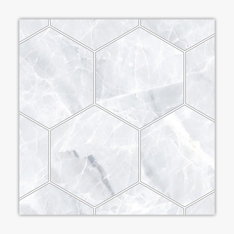 Nambia 12" x 12" Porcelain Honeycomb Mosaic Wall & Floor Tile