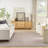 Ivanas Machine Washable Cotton Area Rug in Ivory-903658937