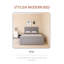 Structure de lit simple 76,80 "X 41,30" avec tiroir et deux tablettes-791565038