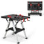 82cm Rectangular Adjustable Folding Table