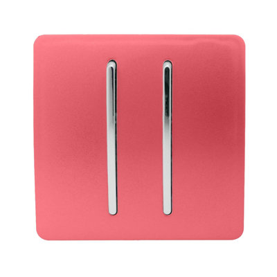 Trendi Switch 2 Gang Intermediate Rocket Light Switch