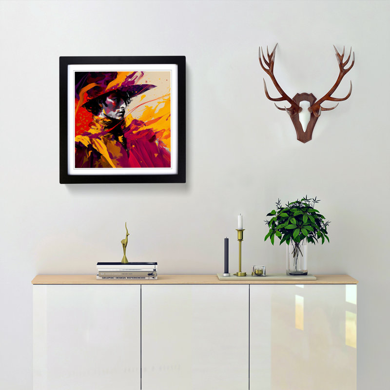 Matador - Framed Print, Black