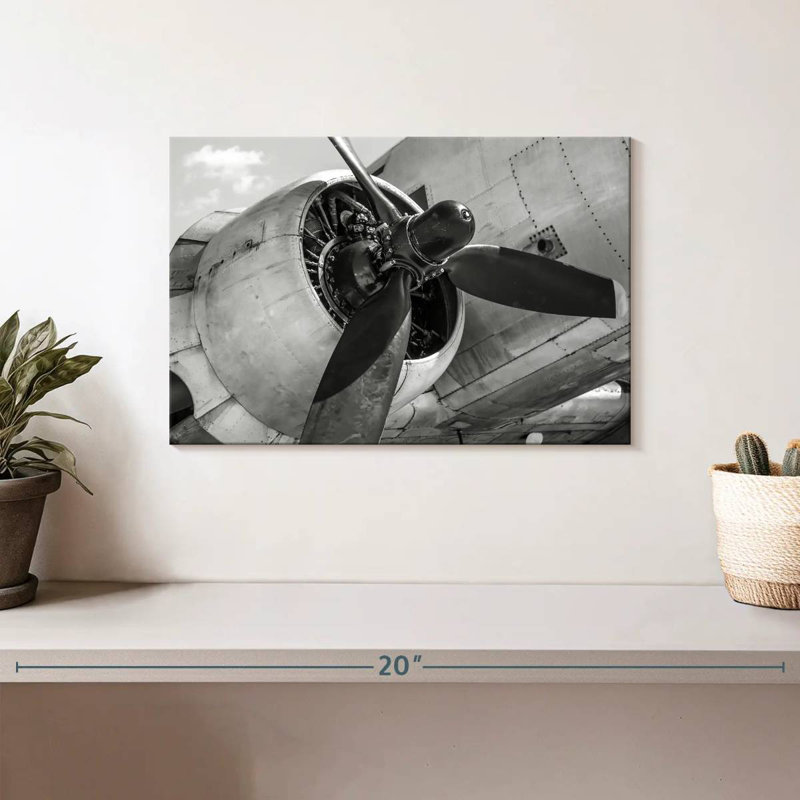 Mehar Plane Propeller, 8" H x 12" W